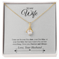 To My Wife | Alluring Beauty necklace