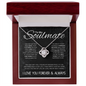 To My Soulmate | Love Knot Necklace