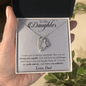To My Daughter | Forever Love Necklace