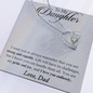To My Daughter | Forever Love Necklace
