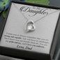 To My Daughter | Forever Love Necklace