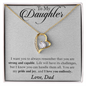 To My Daughter | Forever Love Necklace