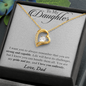To My Daughter | Forever Love Necklace
