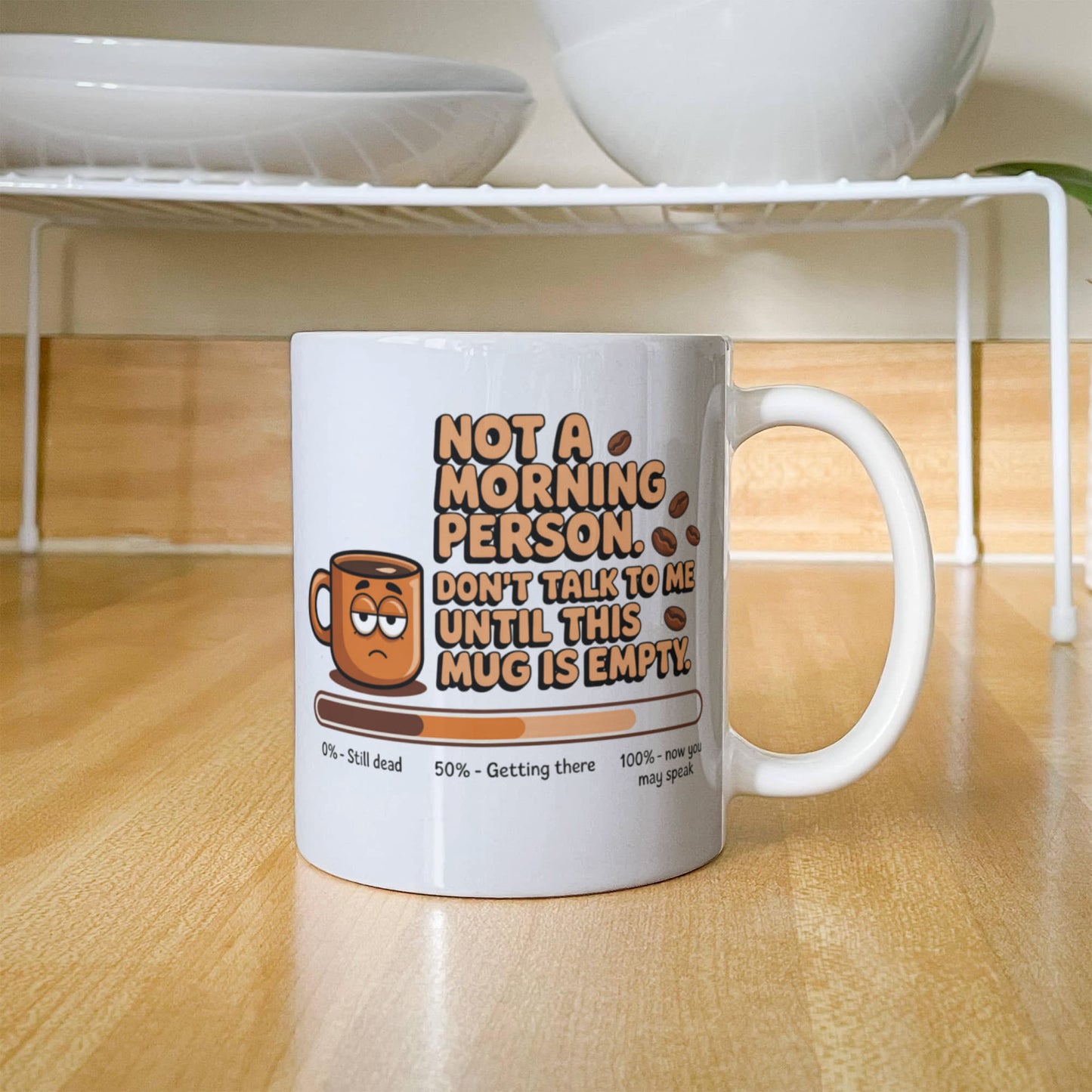 Not a morning person mug!