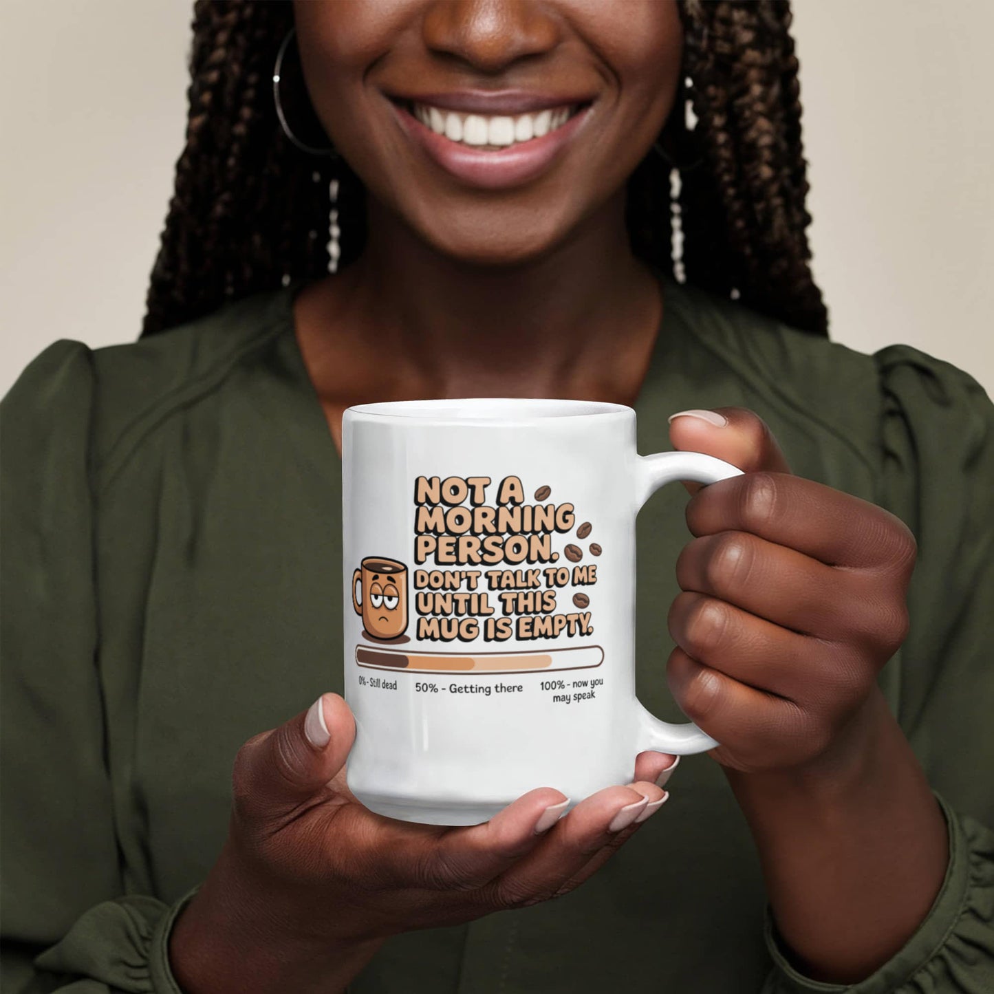 Not a morning person mug!
