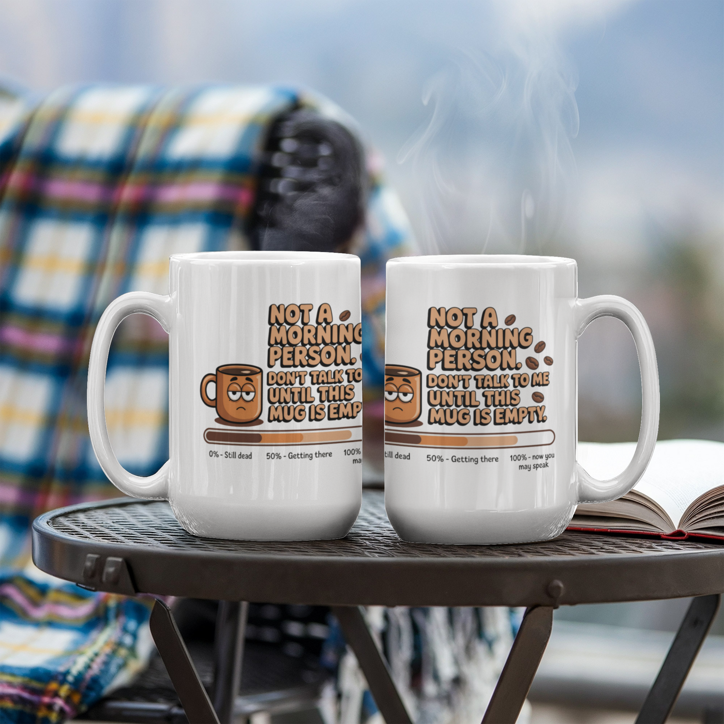 Not a morning person mug!