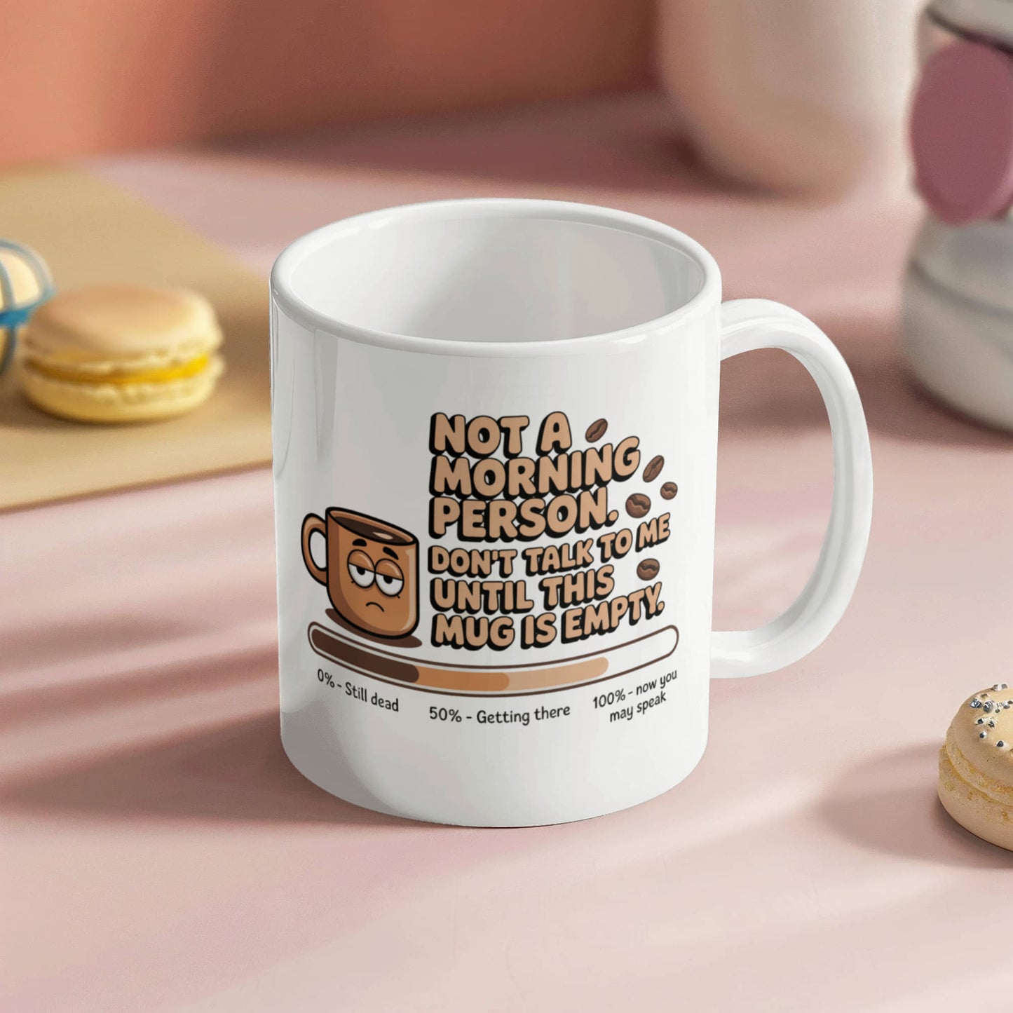 Not a morning person mug!