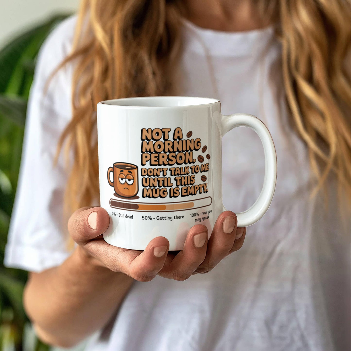 Not a morning person mug!